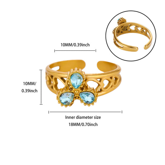 R367: Premium Stainless Steel Finger Ring