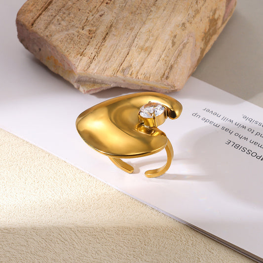 R377: Premium Stainless Steel Finger Ring