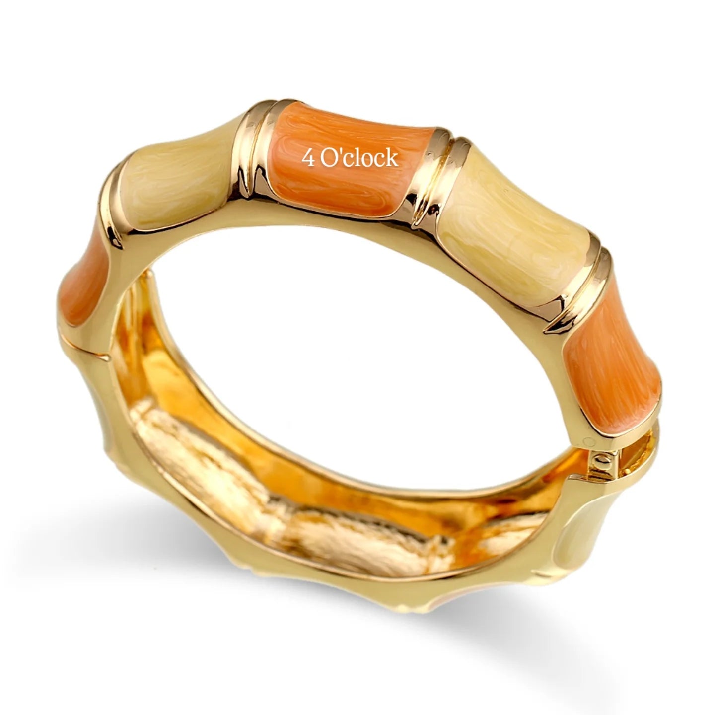 VC77: Vintage Victorian Enamel Bangles : Cappuccino