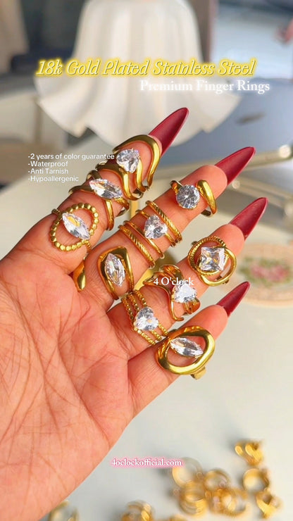 R409: Premium Stainless Steel Finger Ring