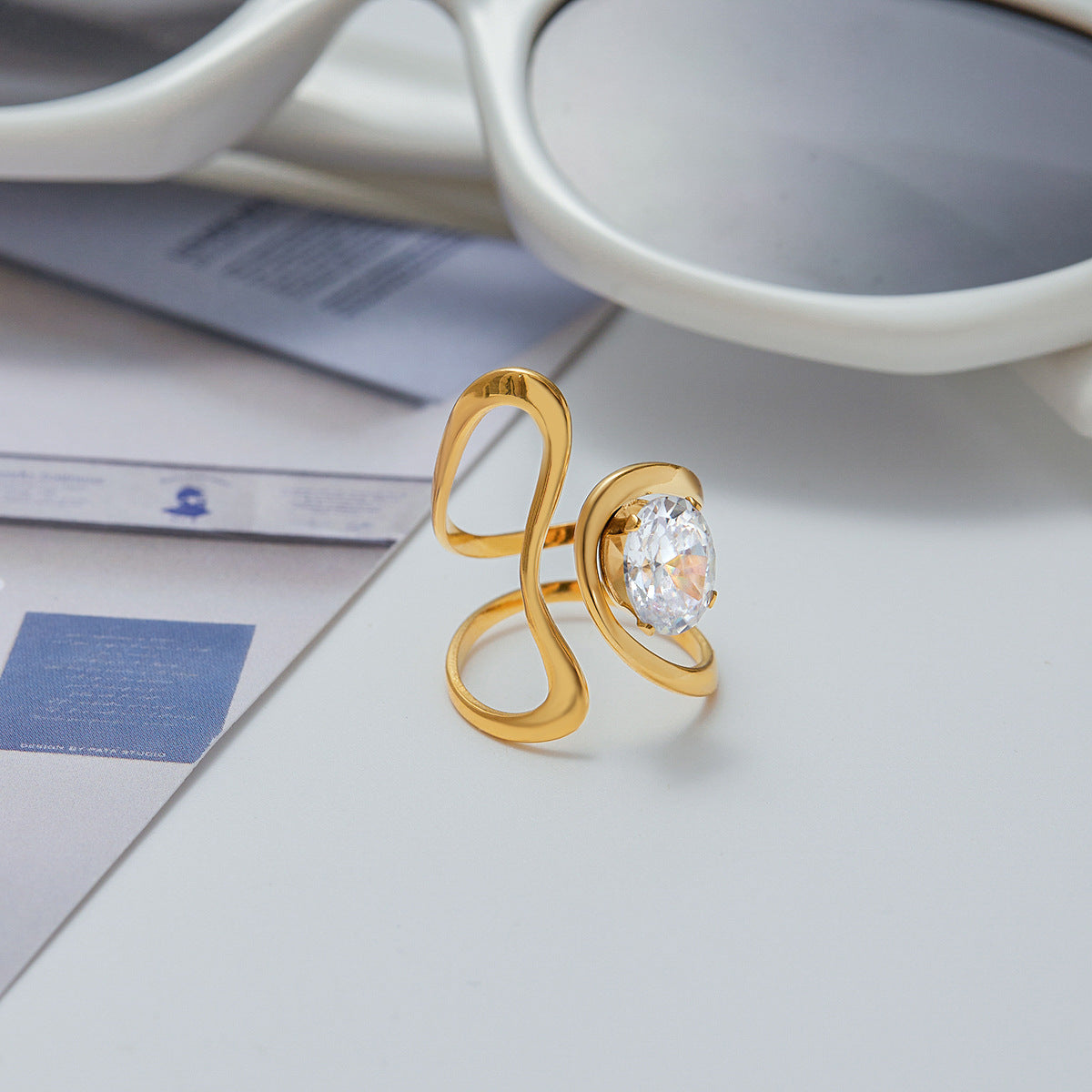 R329: Premium Stainless Steel Finger Ring