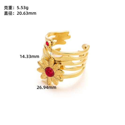 R284: Premium Stainless Steel Finger Ring