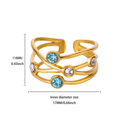 R366: Premium Stainless Steel Finger Ring