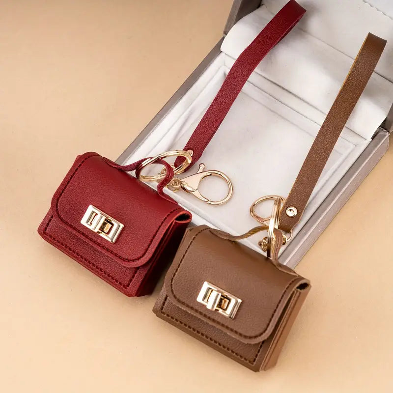 Mini Bag Charm: Brown