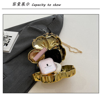 Flower Clutch: Golden