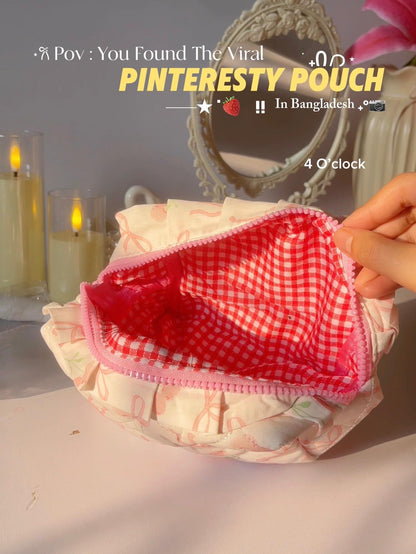 4. Pinteresty Makeup Bag: Cherry Bow