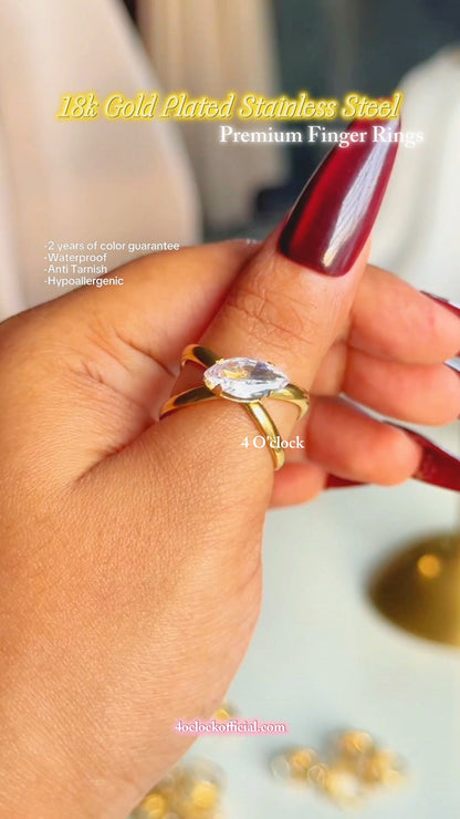 R414: Premium Stainless Steel Finger Ring