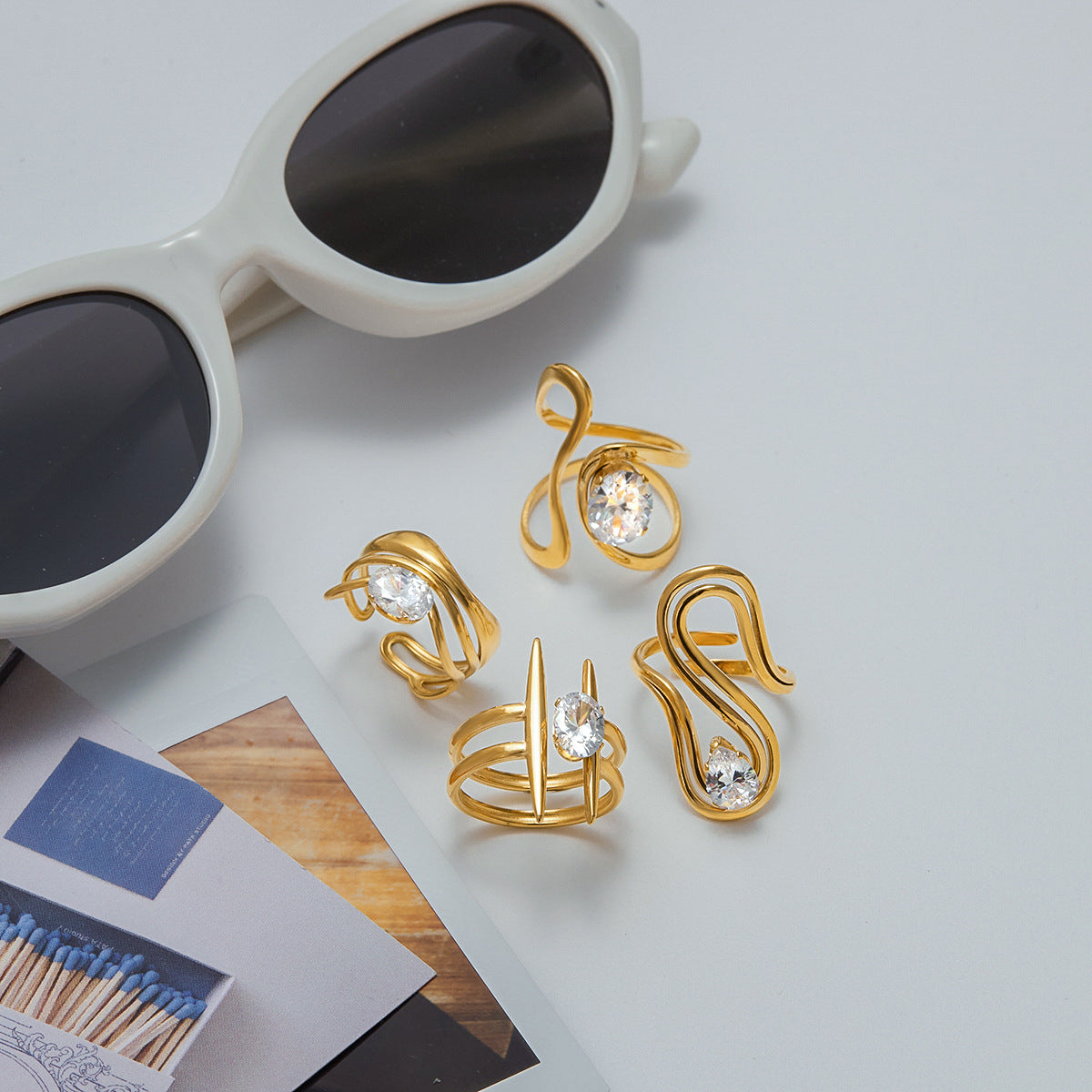 R328: Premium Stainless Steel Finger Ring
