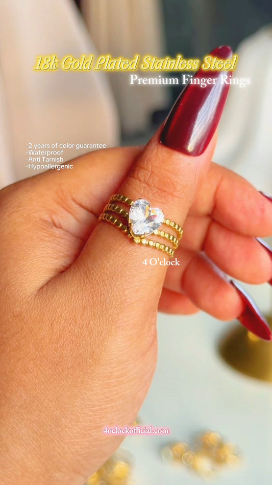 R407: Premium Stainless Steel Finger Ring