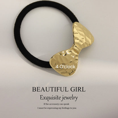 Pinteresty Chunky Hairband: Patterned Bow Tie