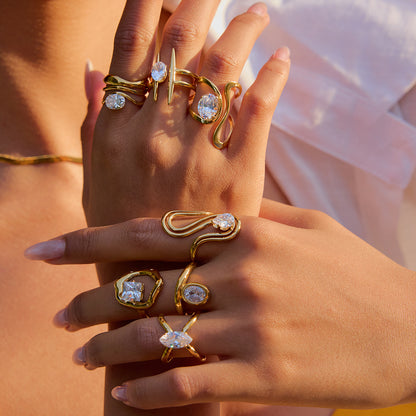 R325: Premium Stainless Steel Finger Ring