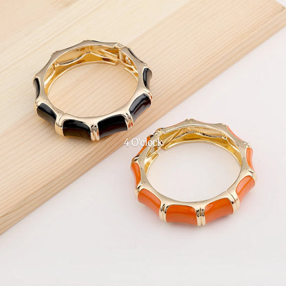 VC76: Vintage Victorian Enamel Bangles : Rainbow Dream