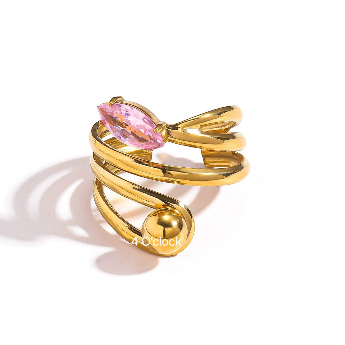 R393: Premium Stainless Steel Finger Ring