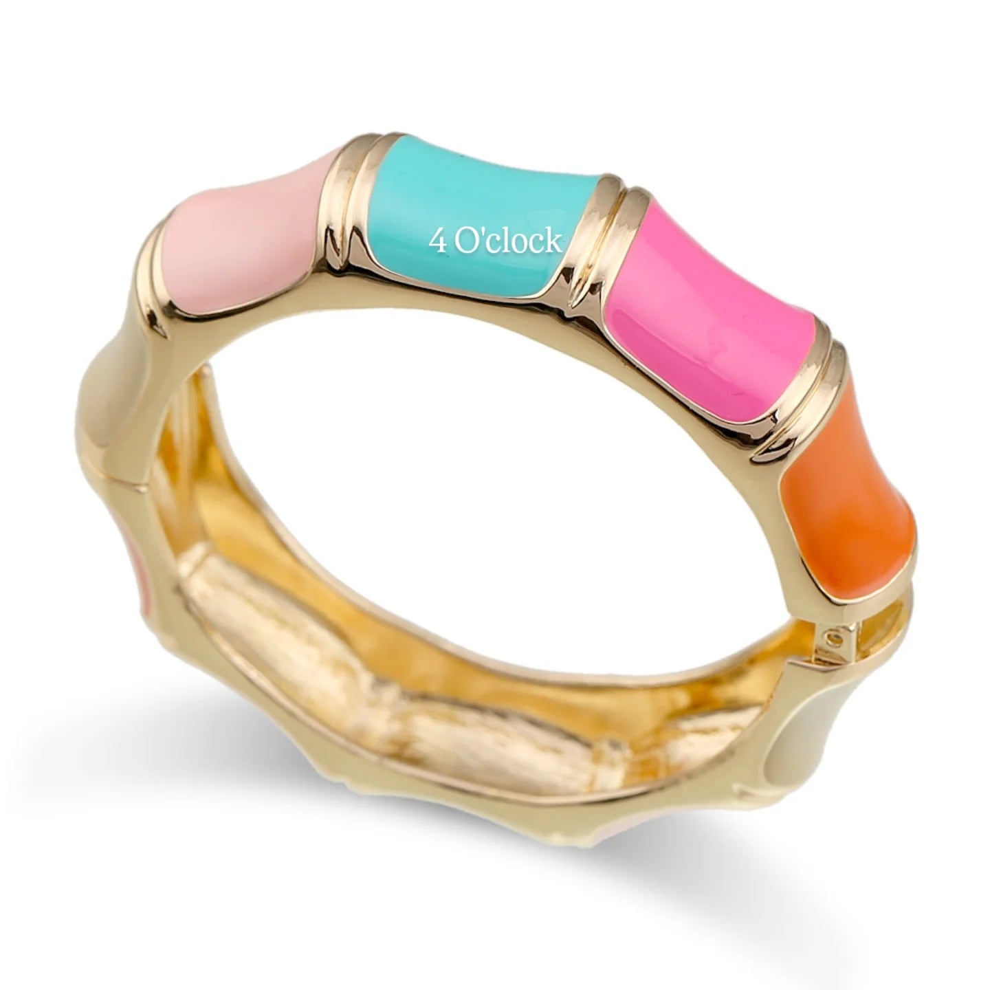 VC76: Vintage Victorian Enamel Bangles : Rainbow Dream