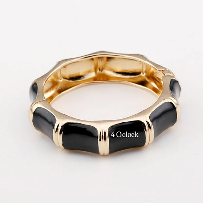 VC69: Vintage Victorian Enamel Bangles : Midnight Dream