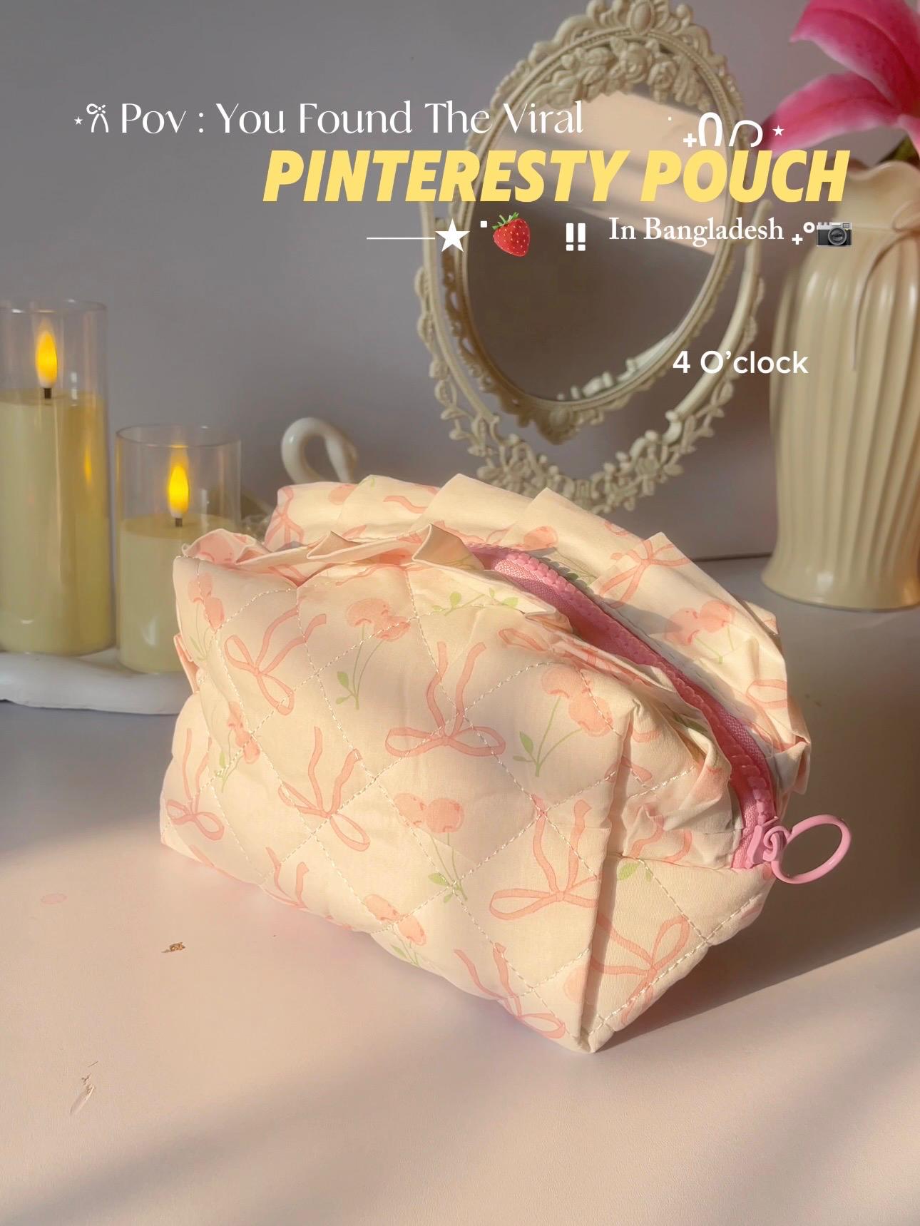 4. Pinteresty Makeup Bag: Cherry Bow