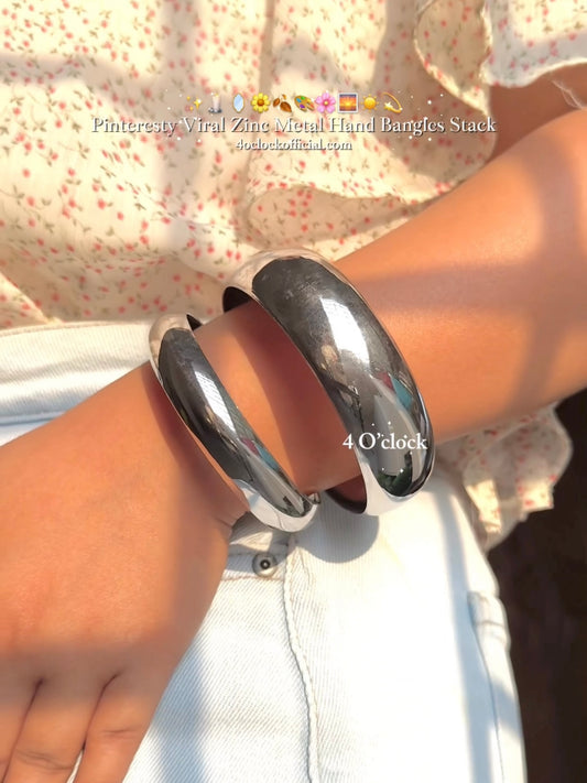 ✨HC120: Bangles Sets for Stack: Bangles Sets (Silver)✨