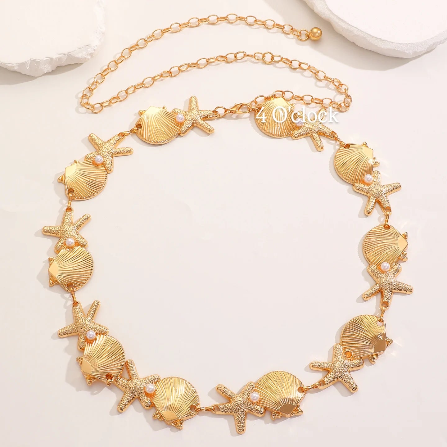 ✨WC31: Pinteresty Waist Chains: Star Seashell 💫
