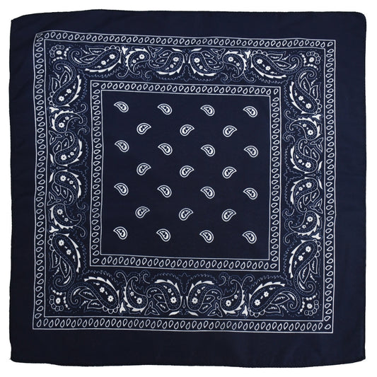 Bandana06: 90’s Bandana: Navy Blue