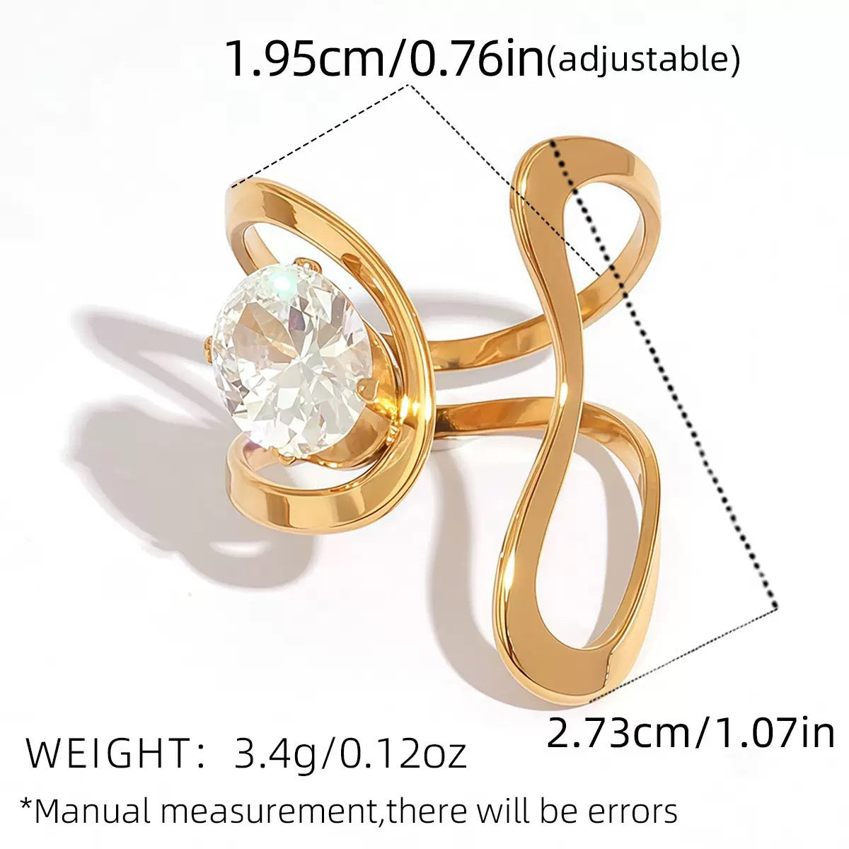 R329: Premium Stainless Steel Finger Ring