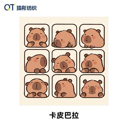 OG49: Self Adhesive Foldable Makeup Bag: Capybara