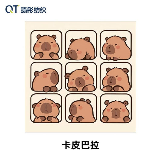 OG49: Self Adhesive Foldable Makeup Bag: Capybara