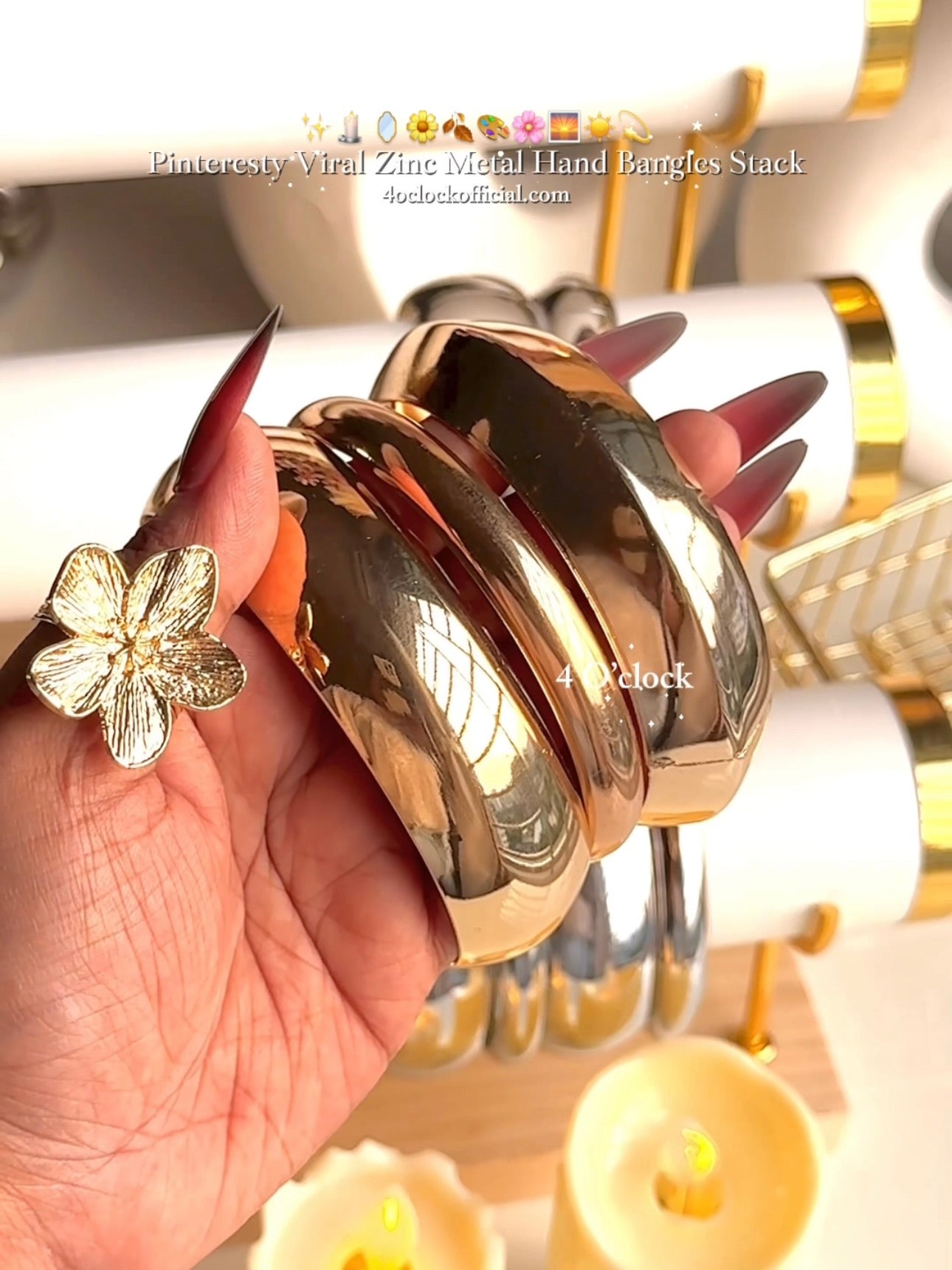 HC117: Bangles Sets for Stack: Bangles Sets (Golden)