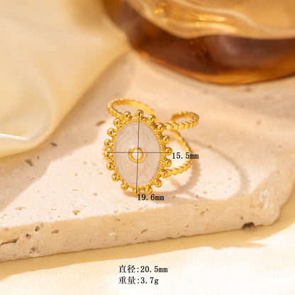 R295: Premium Stainless Steel Finger Ring