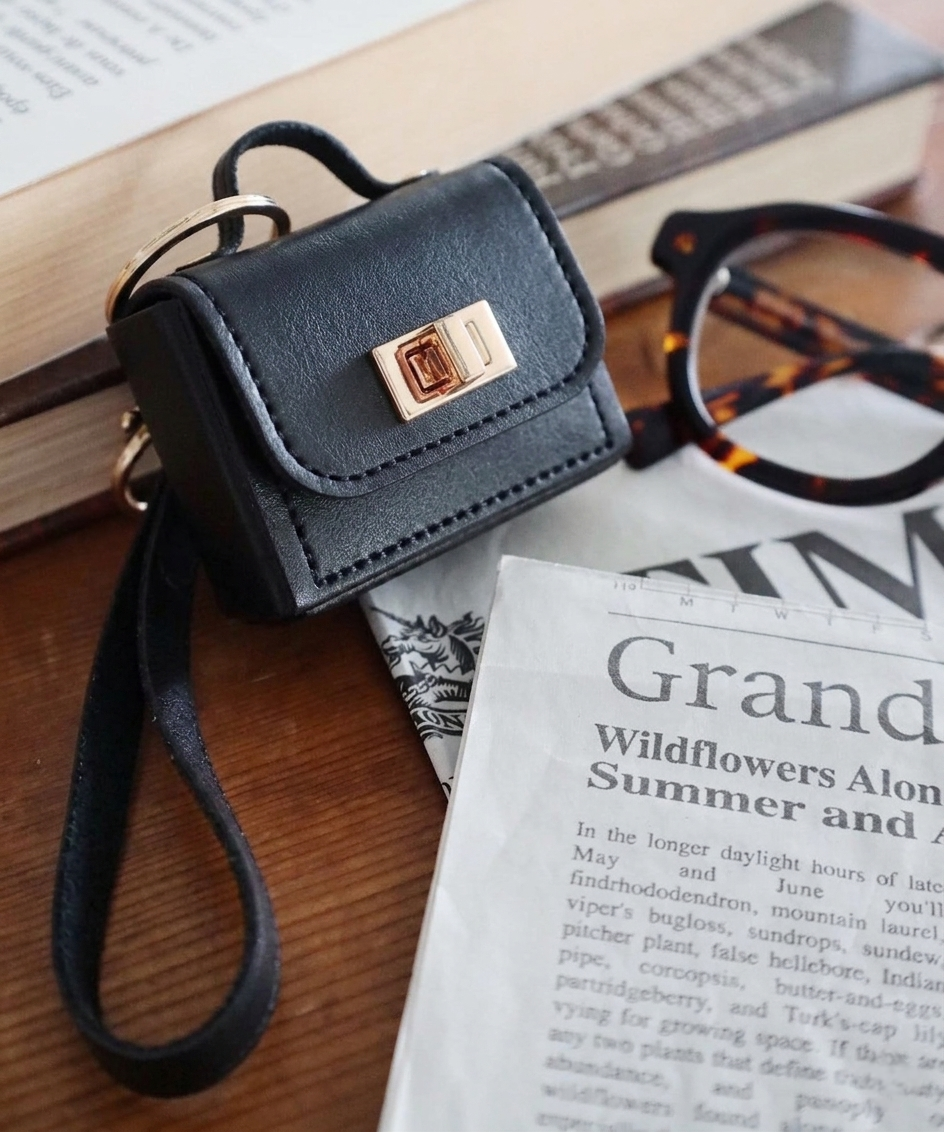 Mini Bag Charm: Black