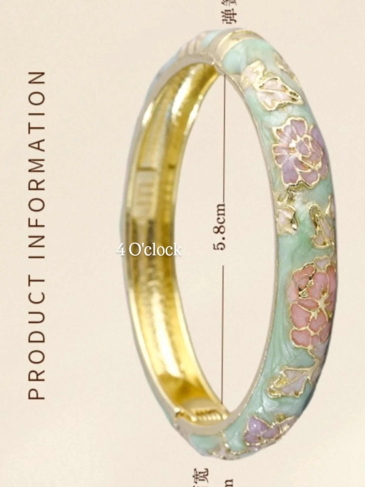 ✨🦢VC100: Vintage Victorian Enamel Bangles : Lilac Dream  🌸🕯️