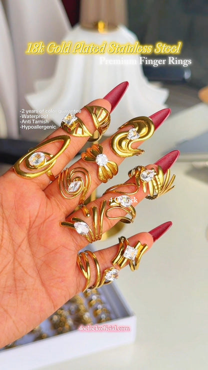 R402: Premium Stainless Steel Finger Ring
