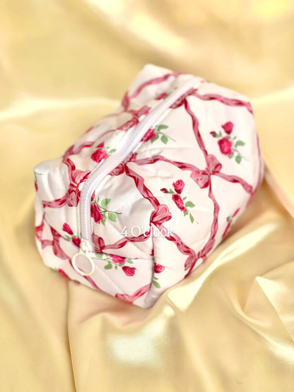 🎀 39.Pinteresty Makeup Bag: Big Butterfly Pink 🫧