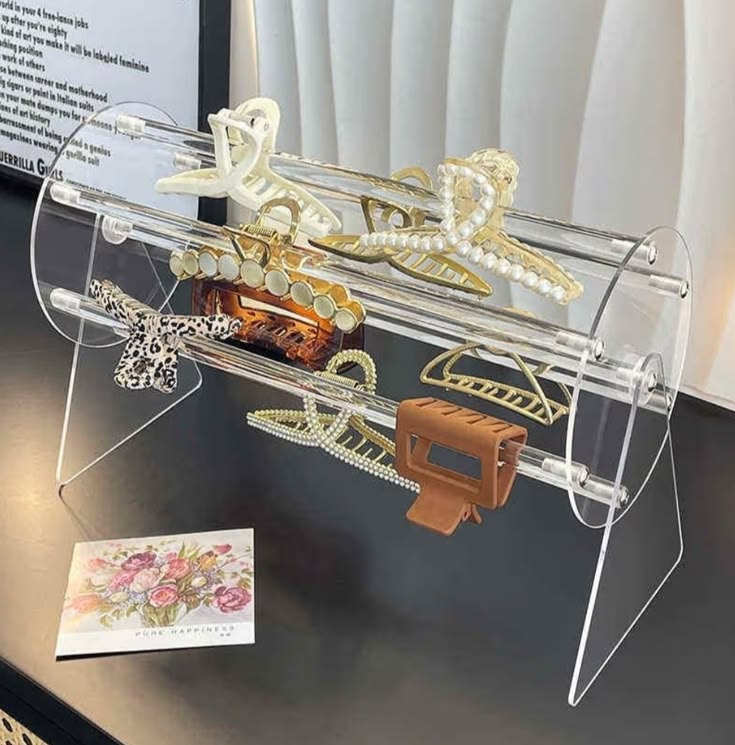 OG71: Hairclaw Organizer: Transparent