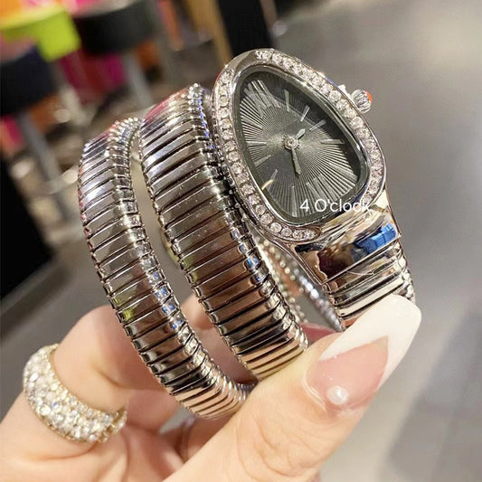 W25: Serpent Branded Dupe Wrist Watch (WITH BOX)