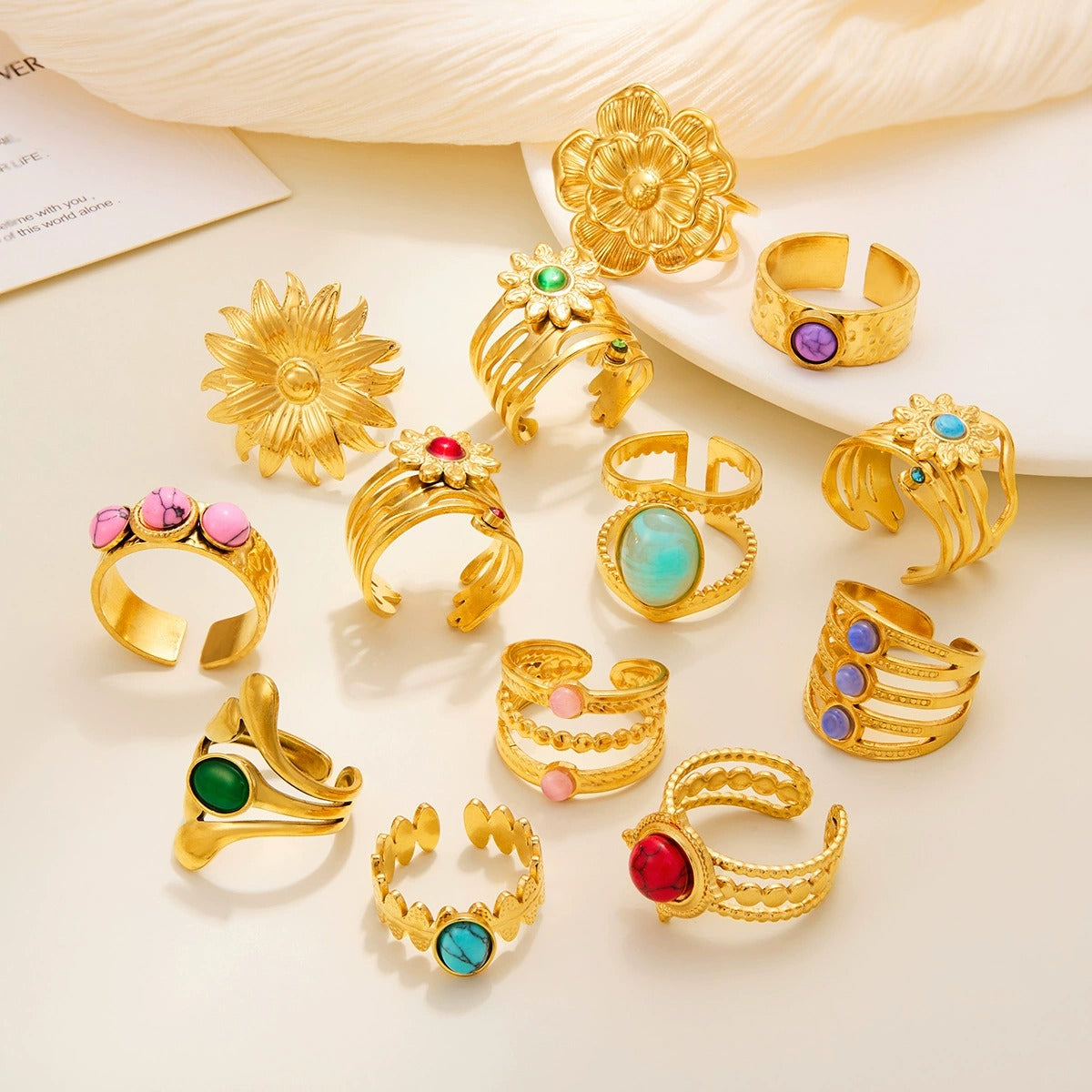 R293: Premium Stainless Steel Finger Ring