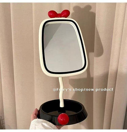 M15: Bow Stand Mirror: Cream