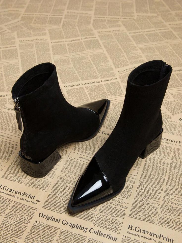Block Heel Ankle Boots: Khaki, Leopard, Black, Brown (PRE ORDER ONLY)