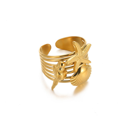R254: Premium Stainless Steel Finger Ring