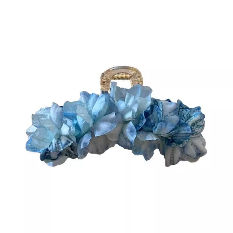 Hydrangea Petal Hairclaws: Blue