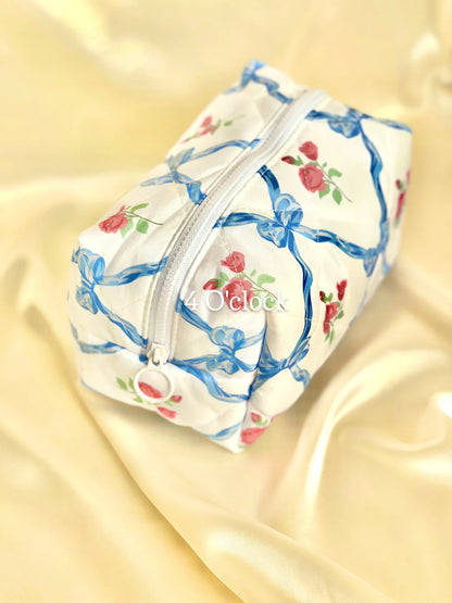 🎀 16.Pinteresty Makeup Bag: Big Butterfly Blue 🫧