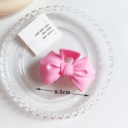 Bow Hairclaws : Rose Red