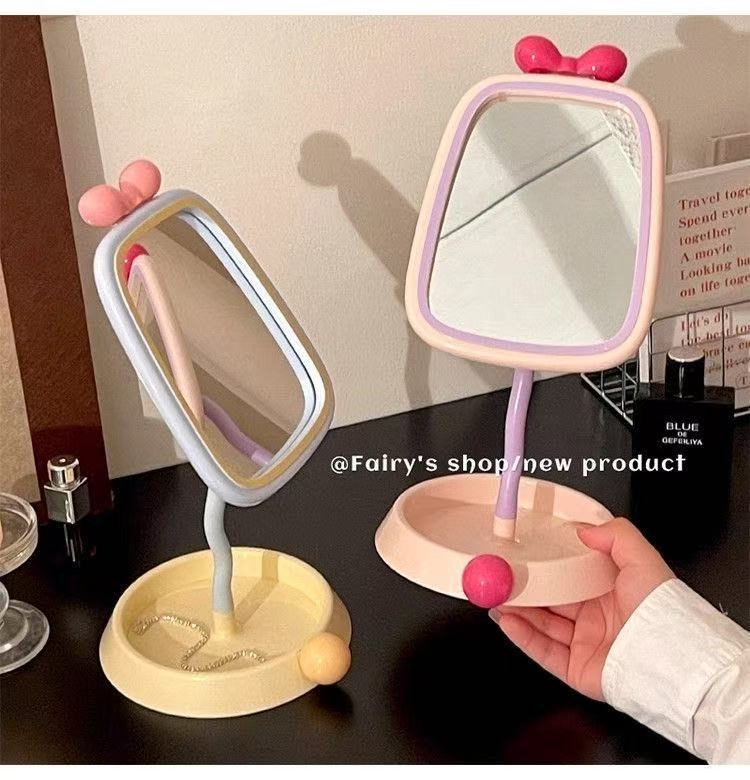 M17: Bow Stand Mirror: Youthful Blue