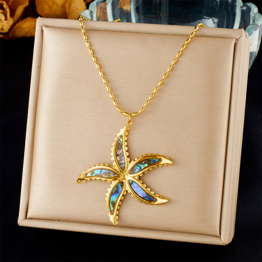 CN23: 18K Gold Plated Premium Stainless Steel Charm Necklace