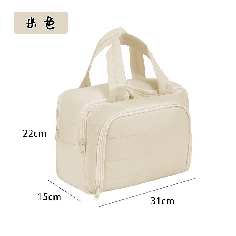 OG47: Makeup Travel Bag: Beige