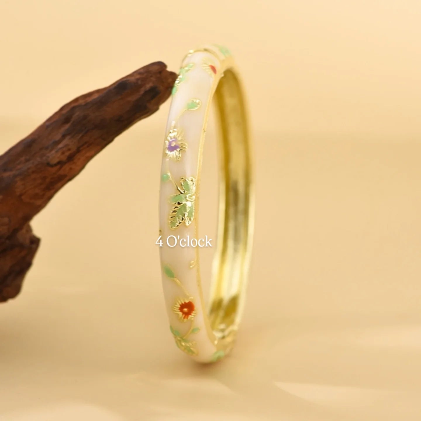 ✨🦢VC115: Vintage Victorian Enamel Bangles : Stardust 🌸🕯️