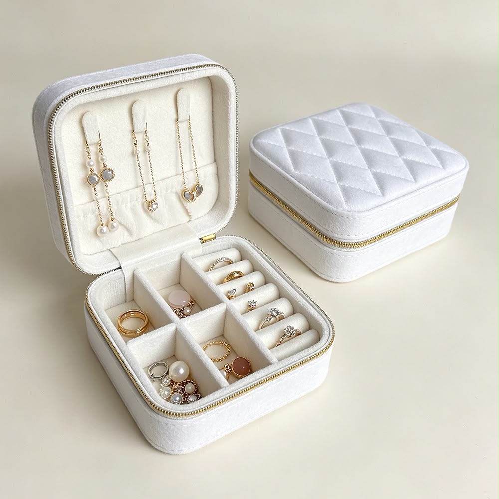 OG22: Small Jewellery Box: Off-white