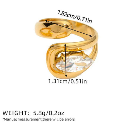 R315: Premium Stainless Steel Finger Ring