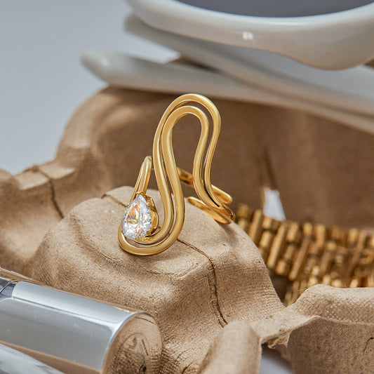 R327: Premium Stainless Steel Finger Ring