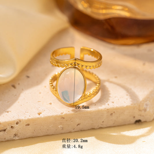 R285: Premium Stainless Steel Finger Ring