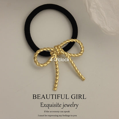 Pinteresty Chunky Hairband: Twisted Bow